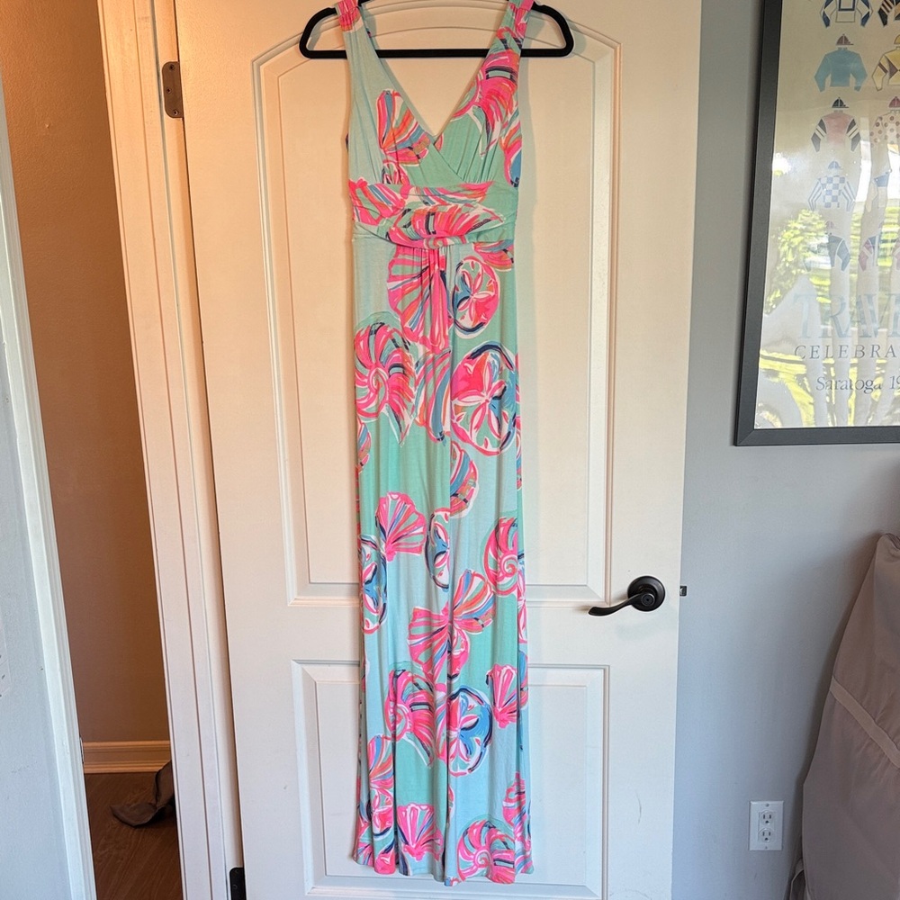 Lilly Pulitzer Sloane Maxi Dress - Minty Fresh On The Rocks